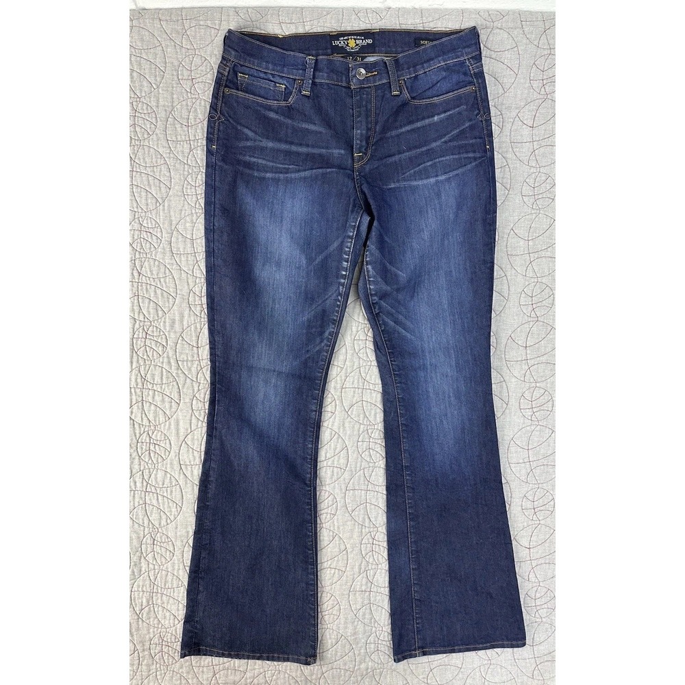 Lucky Brand‎ Sofia Boot Jeans Dark Wash Denim / Women's 31